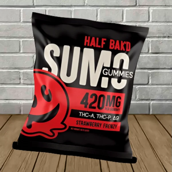 Half Bak’d Sumo Blend Gummies 420mg | 2ct - Image 3