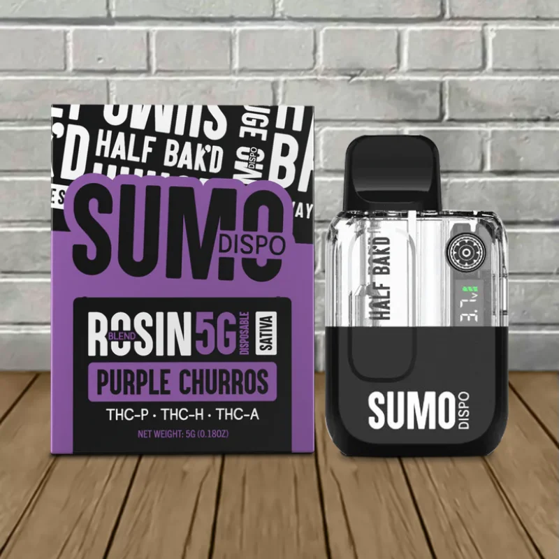 Half Bak’d Rosin Blend Sumo Disposable 5g - Image 4