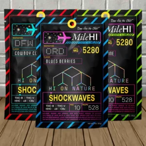 Hi On Nature Mile Hi Exotic Blend Shockwaves 5280mg