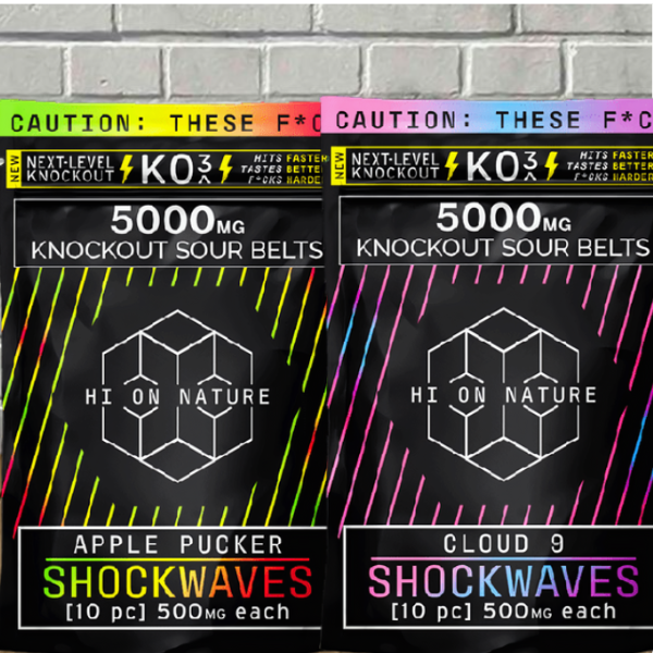 Hi On Nature Next Level KO3 Shockwaves 5000mg