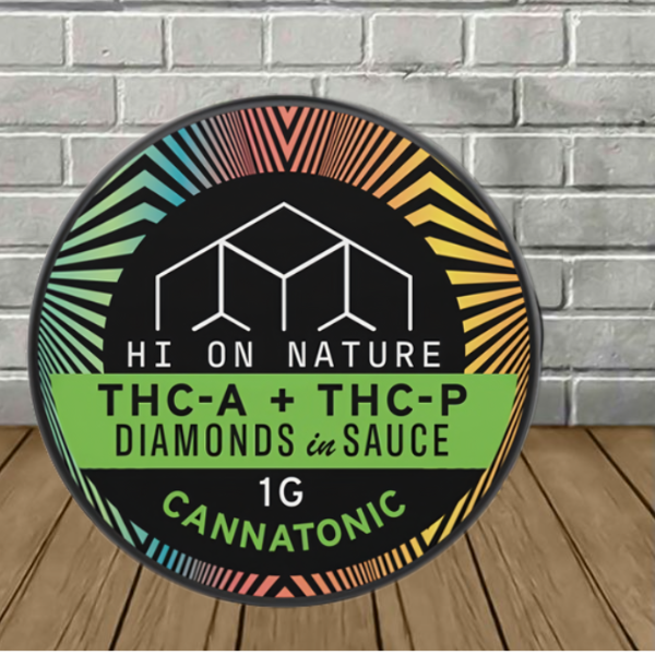 Hi On Nature THCa + THCP Dabs 1g–Diamonds In Sauce - Image 2