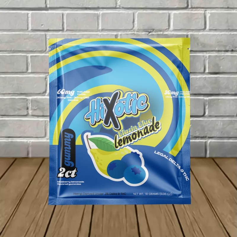 HiXotic Delta-9 THC Gummies 2-Ct Travel Pack - Image 3