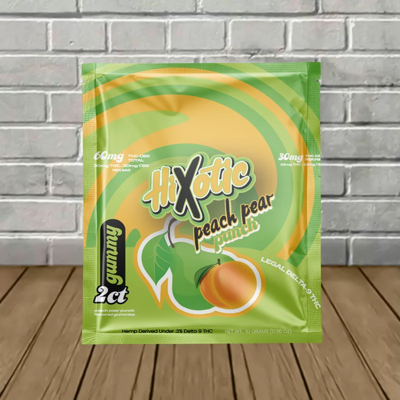 HiXotic Delta-9 THC Gummies 2-Ct Travel Pack - Image 5