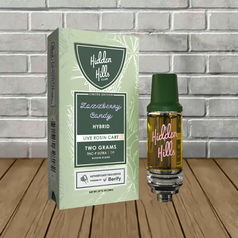 Hidden Hills Bussin Blend Live Rosin Cartridge 2g - Image 5