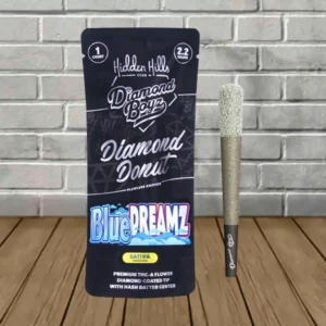 Alternative view of Hidden Hills Diamond Donut THCa Flawless Edition Preroll 2.2g