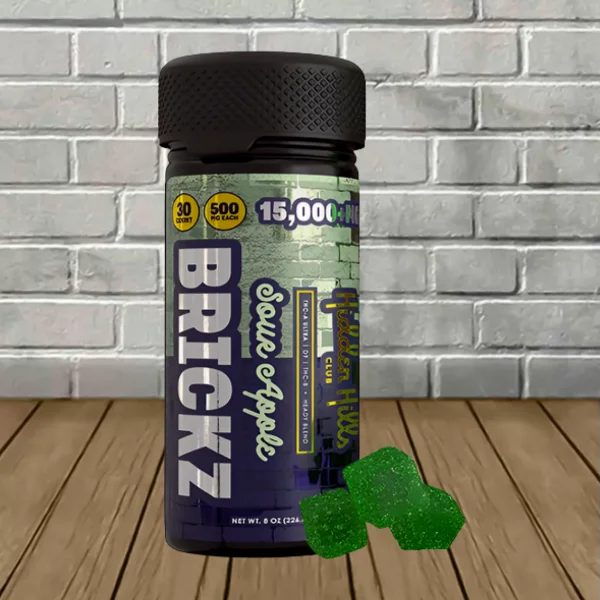 Hidden Hills Heady Blend Brickz Gummies 15000mg — DISCONTINUED - Image 2