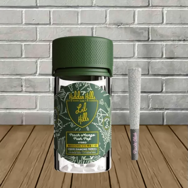 Hidden Hills Lil Hills 2.0 Bussdown VVS Liquid Diamond Pre-Rolls 5ct - Image 3