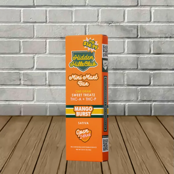 Hidden Hills Mini Mart Bar Sweet Treatz THCa + THCP Disposable 1g - Image 4