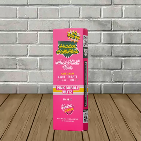 Hidden Hills Mini Mart Bar Sweet Treatz THCa + THCP Disposable 1g - Image 3