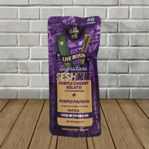 Hidden Hills Signature Sesh Kit Rosin THCa Blend Disposable 2g - Image 5