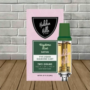 Hidden Hills Night Night Blend THCa Liquid Diamond Cartridge 2g - Image 3