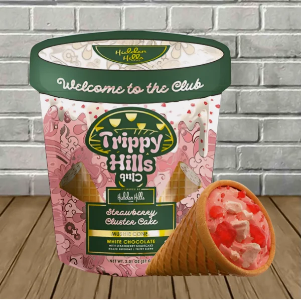 Hidden Hills Trippy Blend Mushie Conez 2ct