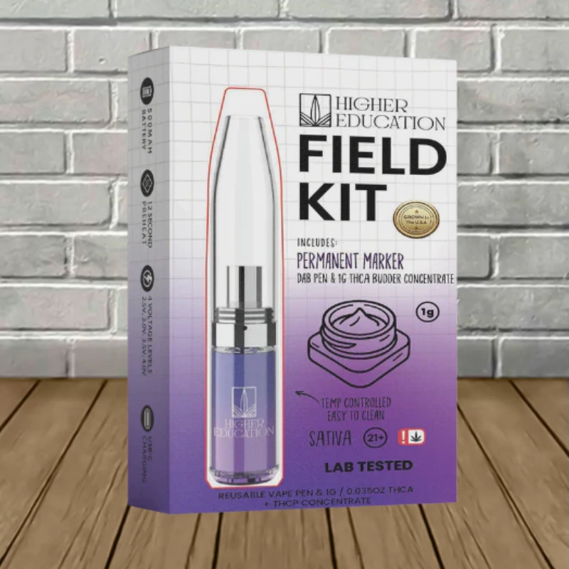 Higher Education Field Kit / Dab Pen + 1g THCA Budder — DISCONTINUED