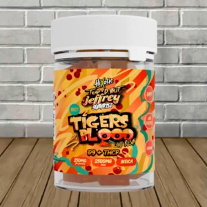 Hixotic Trap’d Out Jeffrey Live Resin D9 + THCP Gummies 10ct - Image 4
