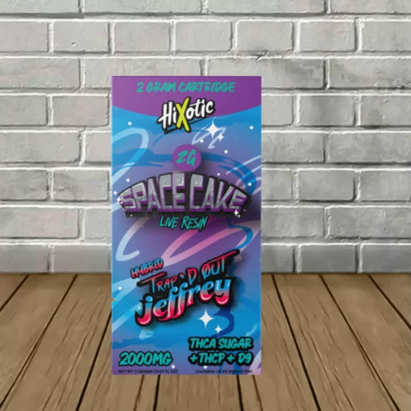 Hixotic Trap’d Out Jeffrey Vape Cartridge 2g - Image 4
