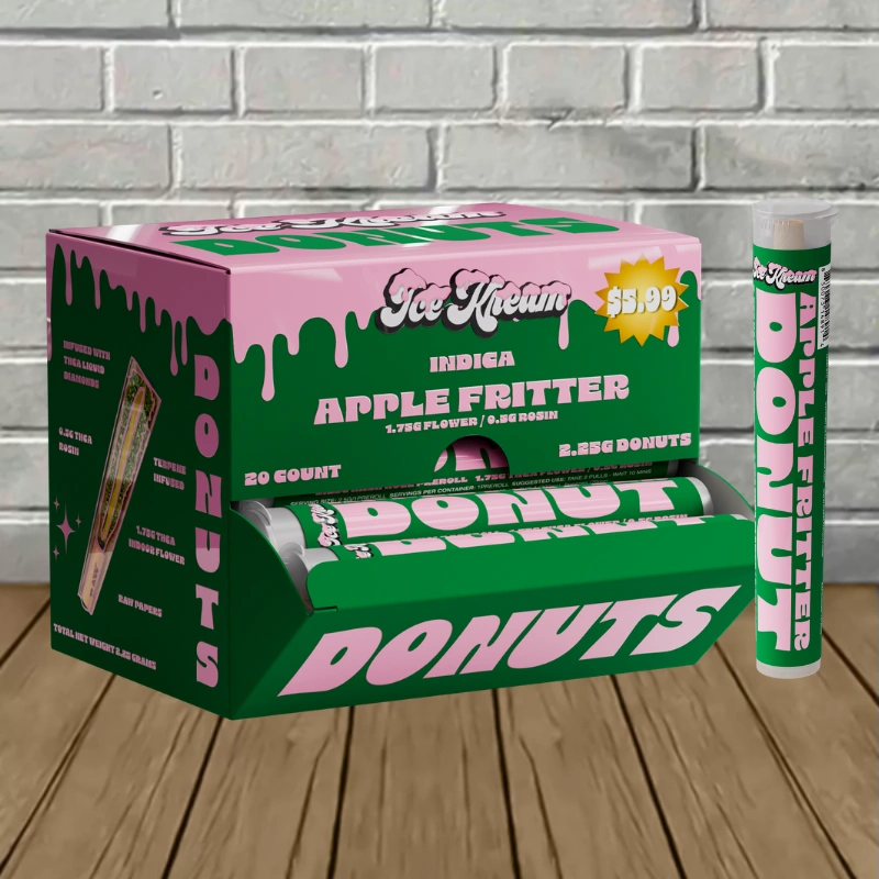 Ice Kream THCa Donuts Preroll 2.25g - Image 3