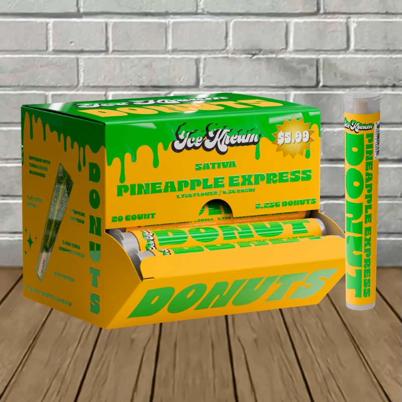 Ice Kream THCa Donuts Preroll 2.25g - Image 6