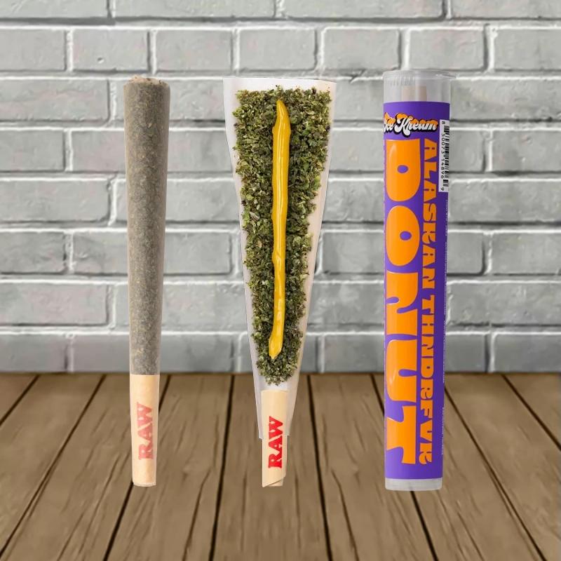 Ice Kream Donuts THCa Hash Hole Preroll 2.25g - Image 2