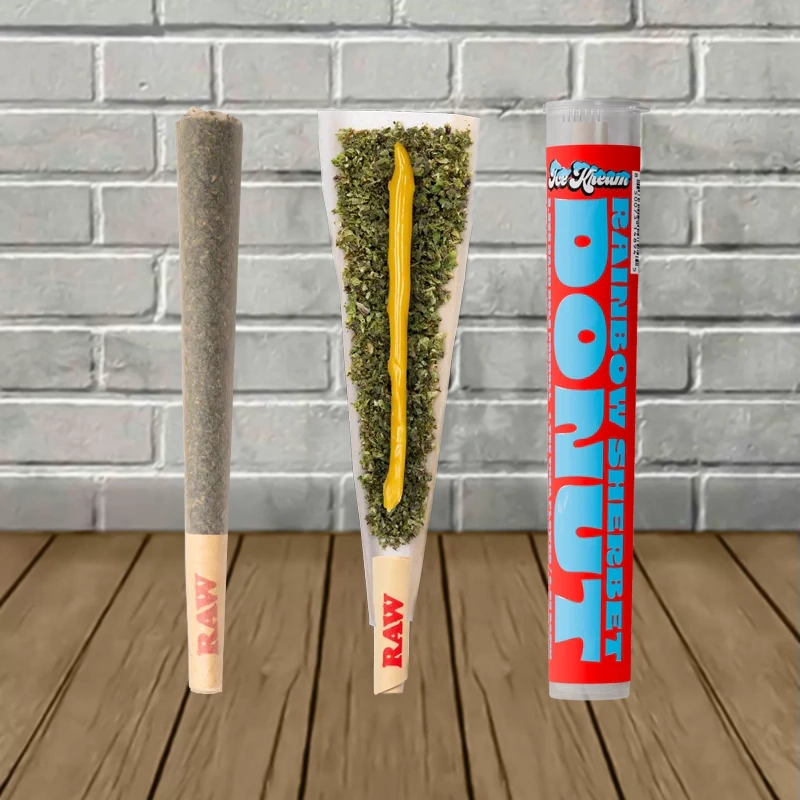 Ice Kream Donuts THCa Hash Hole Preroll 2.25g