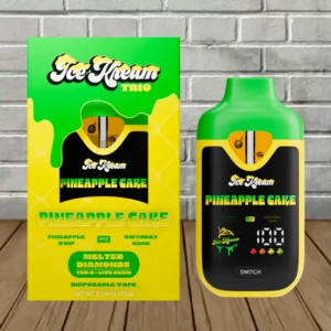 Ice Kream Zlushie THCa Melted Diamonds Trio Vape 3.5g - Image 5