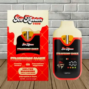 Ice Kream Zlushie THCa Melted Diamonds Trio Vape 3.5g