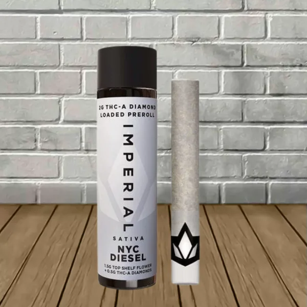 Imperial THCa Diamond Loaded Pre-Rolls 2g - Image 9