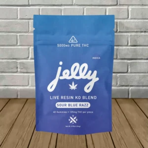 Jelly Live Resin KO Blend Gummies 5000mg