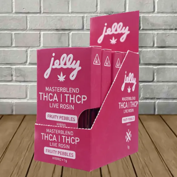 NYB Labs Jelly Live Rosin Masterblend THCa | THCP Vape Cartridge 1g — DISCONTINUED - Image 4