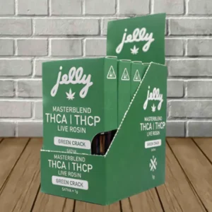 NYB Labs Jelly Live Rosin Masterblend THCa | THCP Vape Cartridge 1g — DISCONTINUED