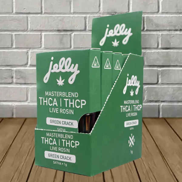 NYB Labs Jelly Live Rosin Masterblend THCa | THCP Vape Cartridge 1g — DISCONTINUED