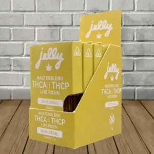NYB Labs Jelly Live Rosin Masterblend THCa | THCP Vape Cartridge 1g — DISCONTINUED - Image 3