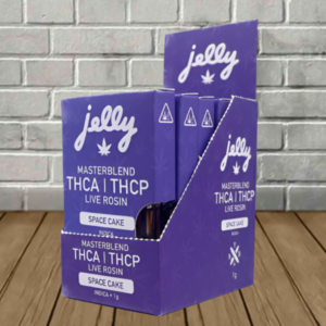 Alternative view of NYB Labs Jelly Live Rosin Masterblend THCa | THCP Vape Cartridge 1g — DISCONTINUED