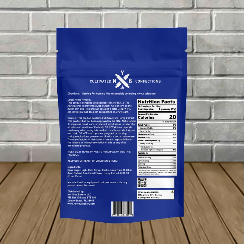 Jelly Space Series Pure Delta-8 Gummies 6000mg - Image 3