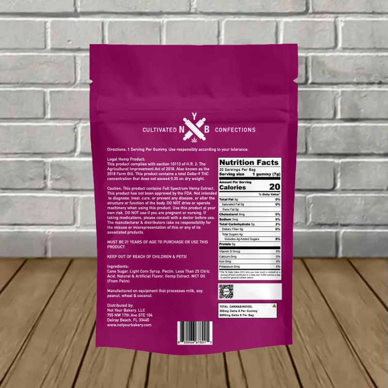 Jelly Space Series Pure Delta-8 Gummies 6000mg - Image 7
