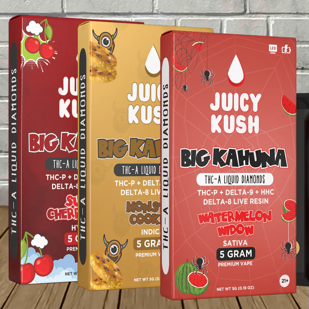 Juicy Kush Big Kahuna THCa Liquid Diamonds Disposable 5g
