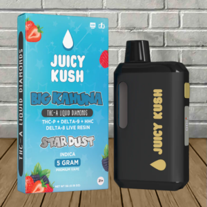 Alternative view of Juicy Kush Big Kahuna THCa Liquid Diamonds Disposable 5g