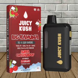 Juicy Kush Big Kahuna THCa Liquid Diamonds Disposable 5g - Image 6