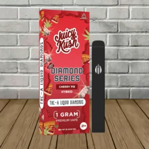 Juicy Kush Diamond Series THCA + D8 1g Disposable - Image 12