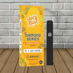 Juicy Kush Diamond Series THCA + D8 1g Disposable - Image 3