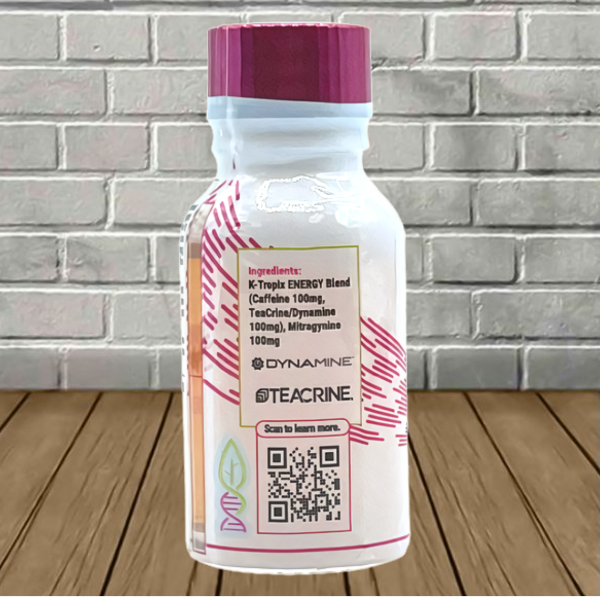 K-Tropix 2K Series Kratom Enhanced Energy Shot 15ml - Image 2