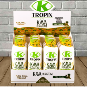 Alternative view of K-Tropix Kava + Kratom Extract Shot 2oz