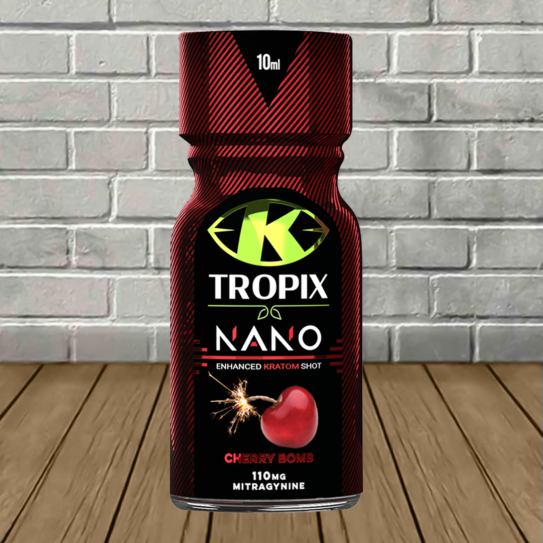 K-Tropix Nano-Enhanced Liquid Kratom Extract Shot 10ml - Image 3