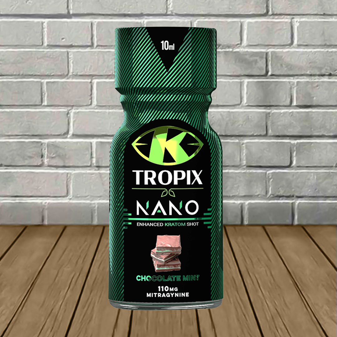 K-Tropix Nano-Enhanced Liquid Kratom Extract Shot 10ml - Image 2