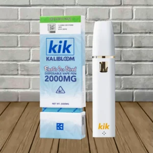 Alternative view of KIK Kalibloom Exotic Ice D8 Blend Disposable 2g