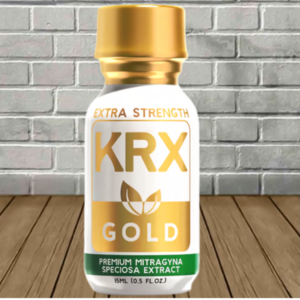KRX Gold Extra Strength Kratom Extract Shot 15ml — DISCONTINUED