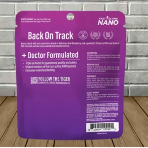 Alternative view of Kanha D9 + CBG Restore Blend Gummies 450mg