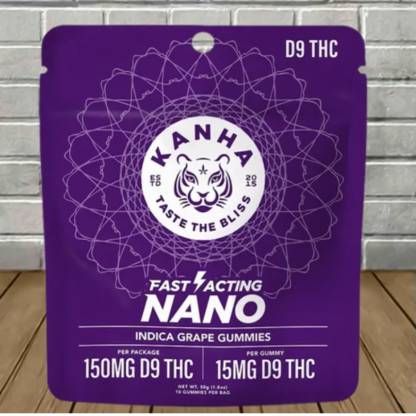 Kanha Nano Infused Delta 9 THC Gummies 150mg - Image 3