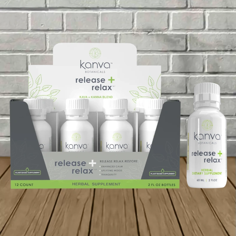 Kanva Botanicals Kanna + Kava Shot 2oz - Image 2