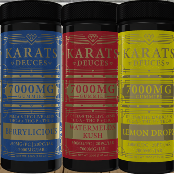 Karats Deuces Blend Gummies 7000mg — DISCONTINUED
