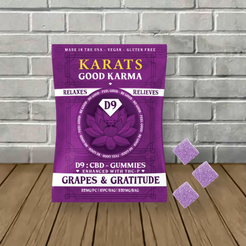 Karats Good Karma D9 + CBD Gummies 520mg - Image 5